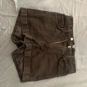 American Apparel High Waisted Shorts